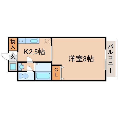 西宮駅 徒歩5分 3階の物件間取画像